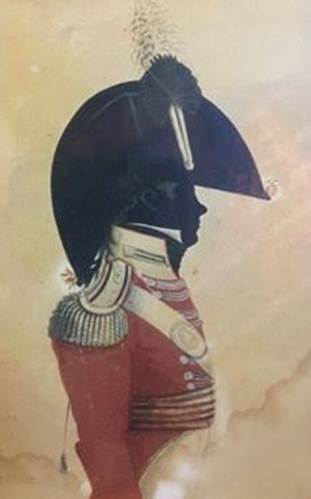 A painting of a person in a uniform

AI-generated content may be incorrect.